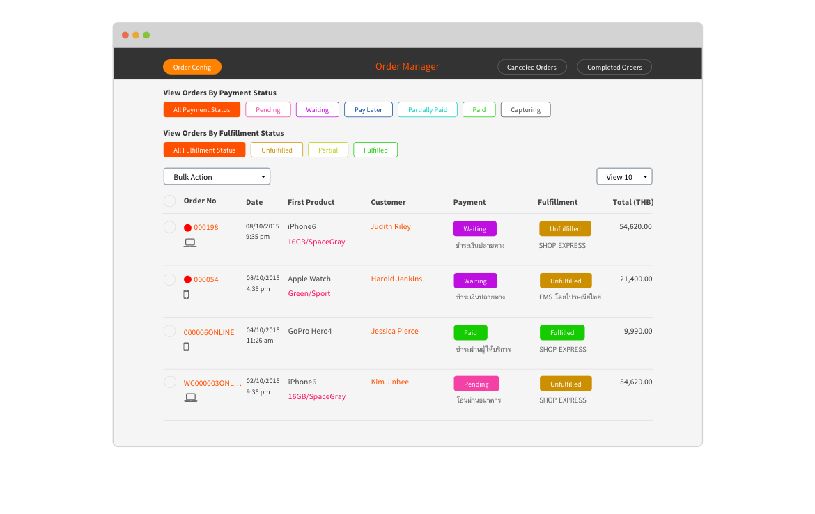 Quick and Easy to Monitor Your Orders in Real Time