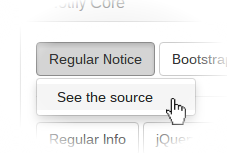 Source button screen shot.